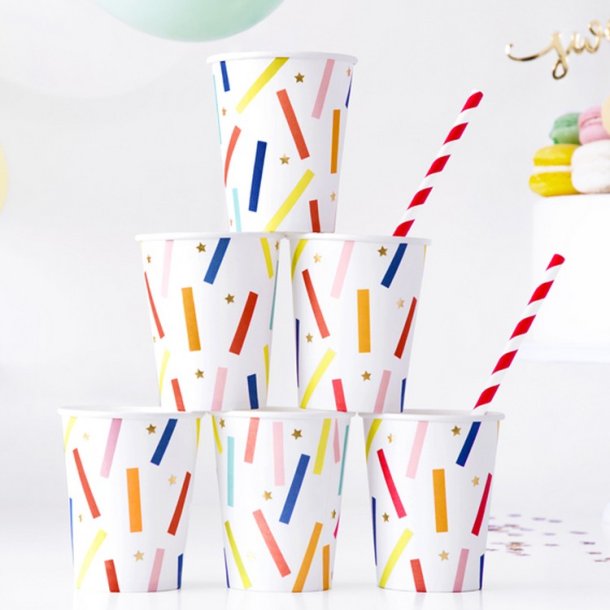 Konfetti Papkrus / 6 Stk.