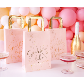 Lyserde Gaveposer 'Sparkel Like Prosecco' / 6 Stk. 