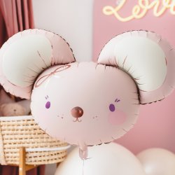 Folieballon Lyserd Mus 96 x 64 Cm.