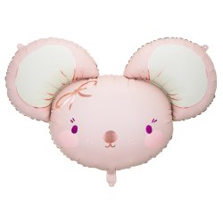 Folieballon Lyserd Mus 96 x 64 Cm.