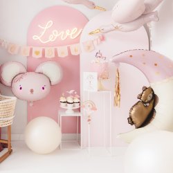 Folieballon Lyserd Stork 103 x 60 Cm. 