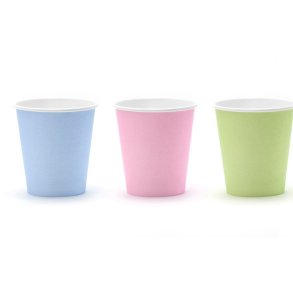 Pastel Papkrus 3 Farver/ 6 Stk.