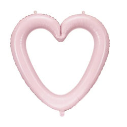 Folieramme Lyserd Hjerte