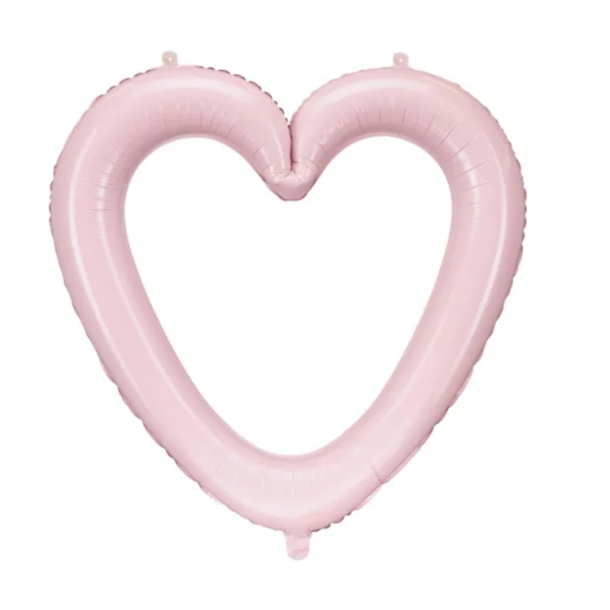 Folieramme Lyserd Hjerte