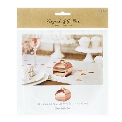 Rose Gold Gaveske/ 10 Stk. 