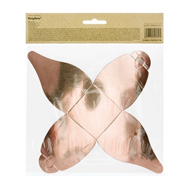 Rose Gold Gaveske/ 10 Stk. 