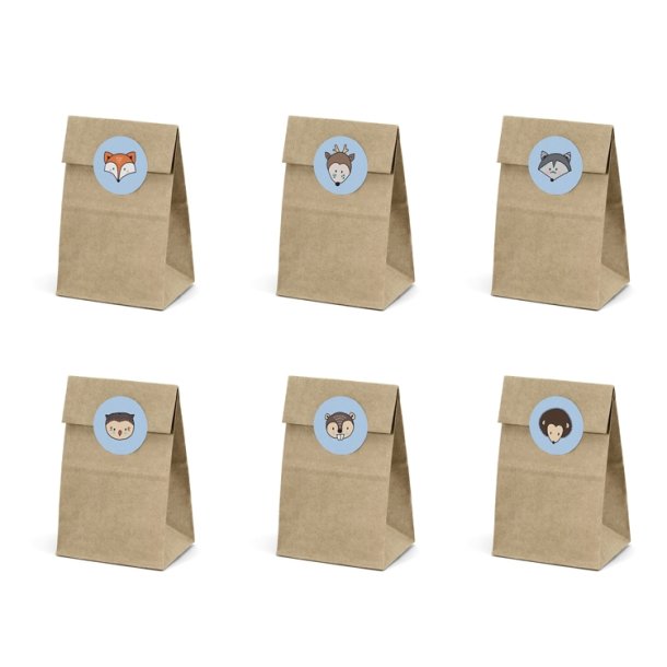 Woodland Snack Poser/ 6 Stk.