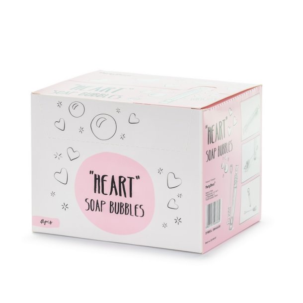 Hjerte Sbebobler/ 48 Stk.