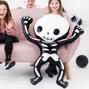 Skelet Folieballon 84x100 cm.