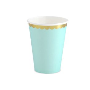 Mint M. Guldkant Papkrus / 6 Stk.