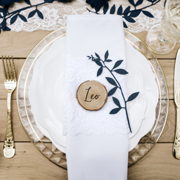 Tr� Bordkort 4�-6� Cm./ 6 Stk.