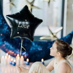 Alfabet Guld Bogstaver/ 5 Ark