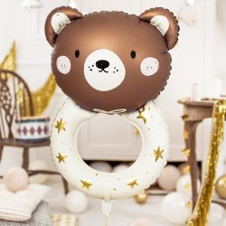 Folieballon Bamse Rangle 61 x 88 Cm. 