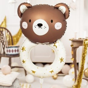 Folieballon Bamse Rangle 61 x 88 Cm. 