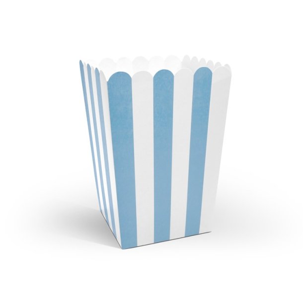 Blstribet Popcornbger / 6 Stk. 
