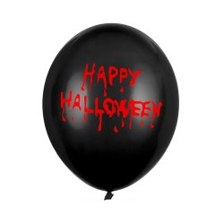 Latexballon "Happy Halloween" (6 stk.)