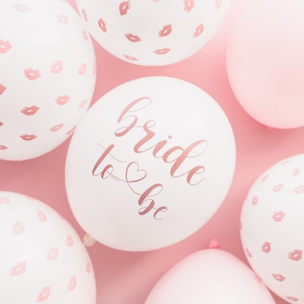 Bride To Be Ballon Mix / 6 Stk. 