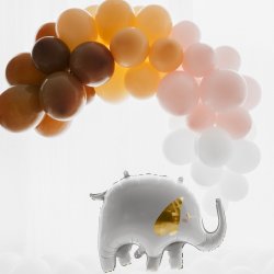 Elefant Folieballon 83 x 58 Cm.
