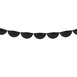 Fane Guirlande Sort Str. 40 Cm./ 3 m.