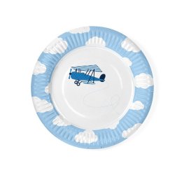 Flyvemaskine Tallerkener 18 cm./ 6 Stk. 