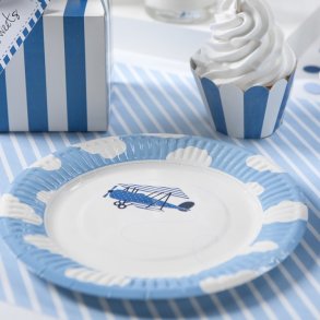 Flyvemaskine Tallerkener 18 cm./ 6 Stk. 