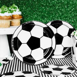 Fodbold Tallerkener 18cm /6 Stk.