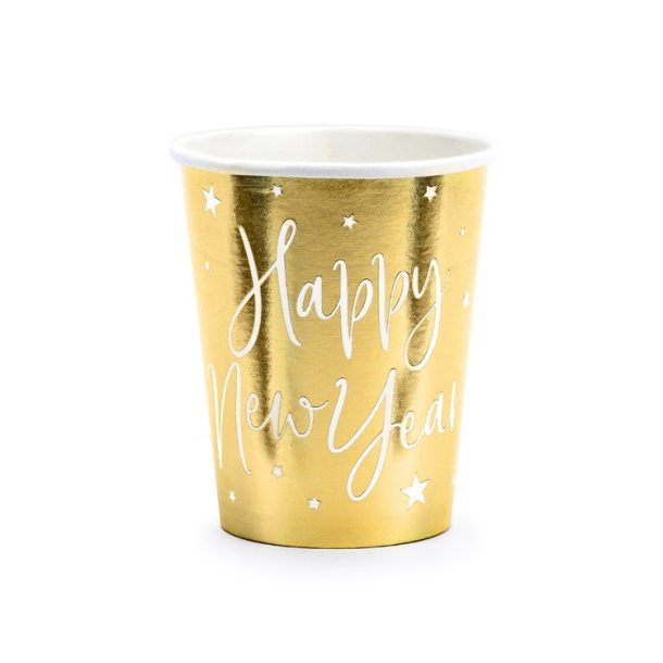 Guld Nytrs Papkrus/ 6 Stk. 