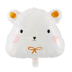 Folieballon Isbjrn 51 x 45 Cm.