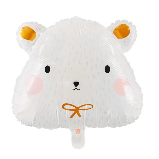 Folieballon Isbjrn 51 x 45 Cm.