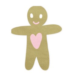 Juleservietter Brunkage/ 20 Stk.