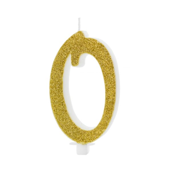 Kagelys Tal/ Guld 0-9