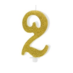 Kagelys Tal/ Guld 0-9