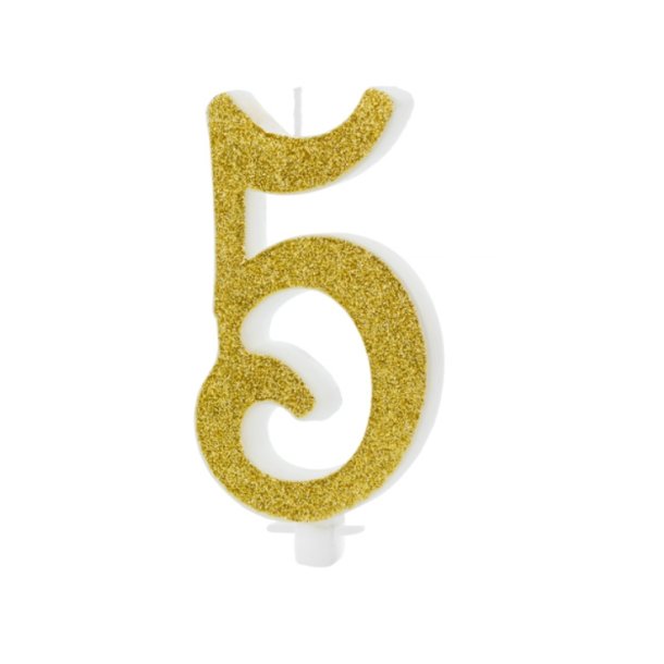 Kagelys Tal/ Guld 0-9