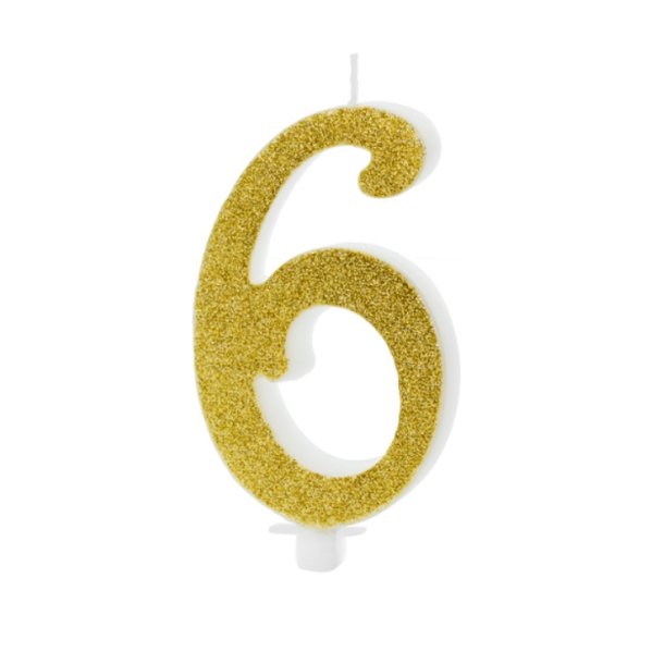 Kagelys Tal/ Guld 0-9