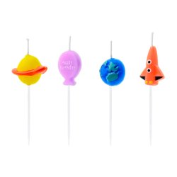  Space Mix Kagelys / 4 stk.