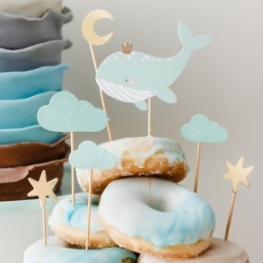 Kagepinde Lysebl  Hval