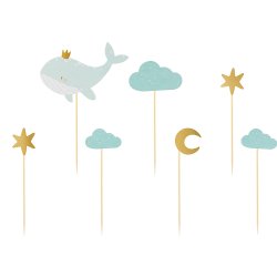 Kagepinde Lysebl  Hval