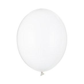 Latex Ballon Crystal Clear 30 cm.