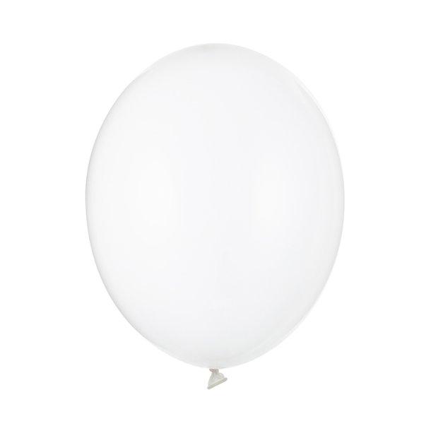 Latex Ballon Crystal Clear 30 cm.