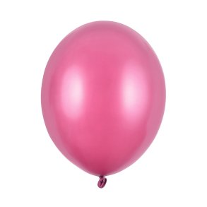 Latex Ballon Metallic Hot Pink 30 cm.