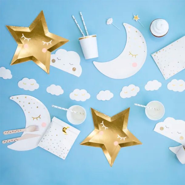 Little Star - Stjerne Tallerken / 6 stk.