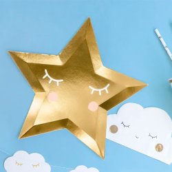 Little Star - Stjerne Tallerken / 6 stk.