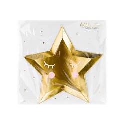 Little Star - Stjerne Tallerken / 6 stk.