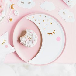 Little Star - Mne Tallerken / 6 stk.