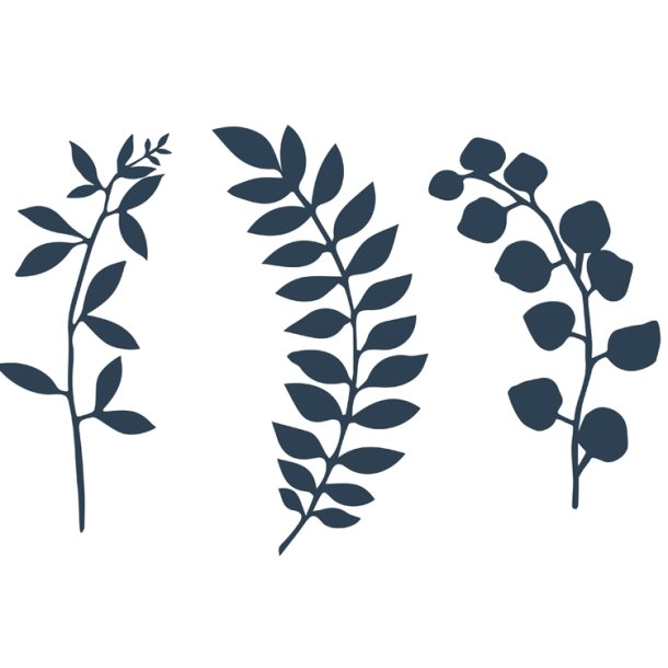 Marinebl Papirblade/ 9 Stk.