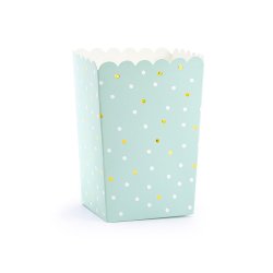 Mint Prikket Popcornb�ger / 6 Stk. 