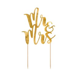 "Mr &amp; Mrs" Kagetop - Guld