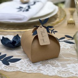 Natur Gaveske M. Manillamrker/ 10 Stk. 