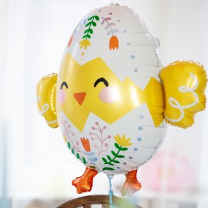 Folieballon Pskekylling 78 x 64 Cm.