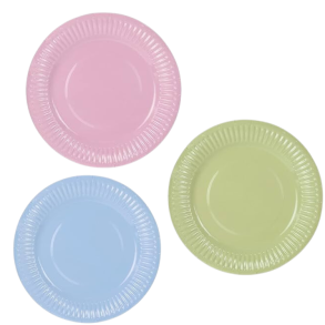 Pastel Tallerkener 18 Cm./ 6 Stk.
